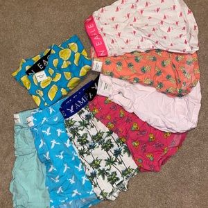 American Eagle boxers, set of 8, Size small 29-31